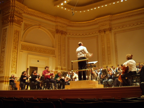 closeup rehearsal